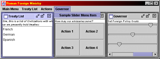 Diplomacy Component